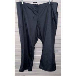 NWT Butter-Soft Sz PETITES 3X Pewter Gray  Core Scrub Pants Drawstring Pockets